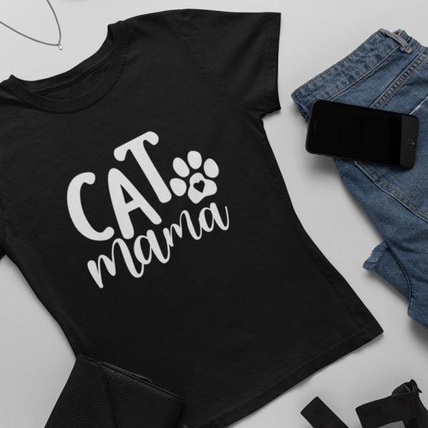 Sieviešu t-krekls "Cat mama"