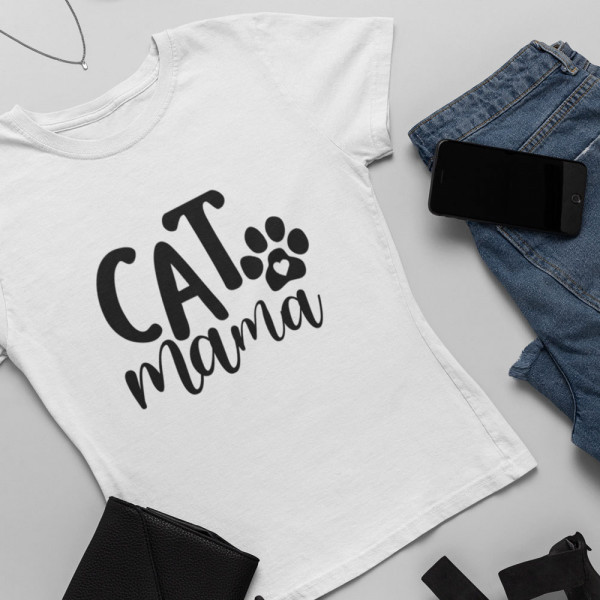 Sieviešu t-krekls "Cat mama"