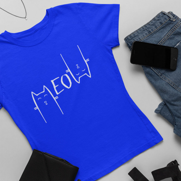 Sieviešu t-krekls "MEOW"