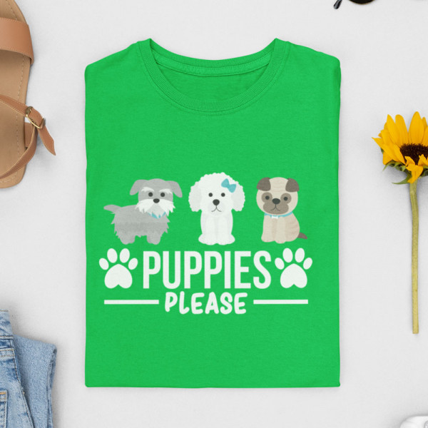 Sieviešu t-krekls "Puppies"