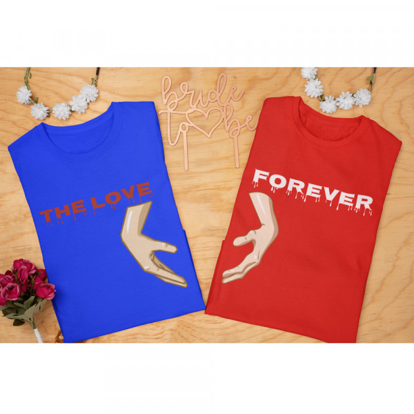 T-kreklu komplekts "The Love forever"