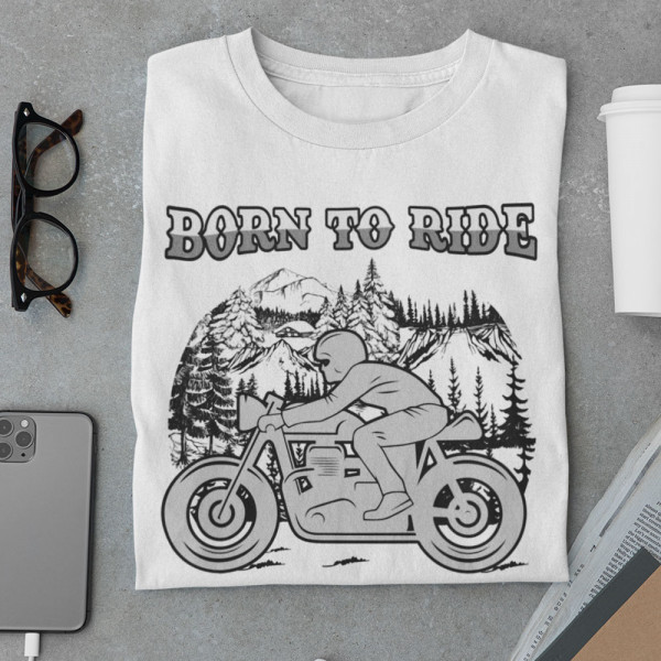 T-krekls "Born to ride"