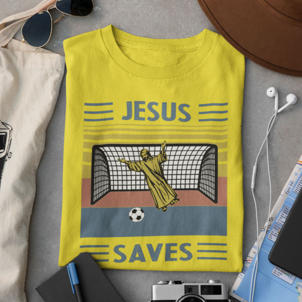 T-krekls "Jesus saves"