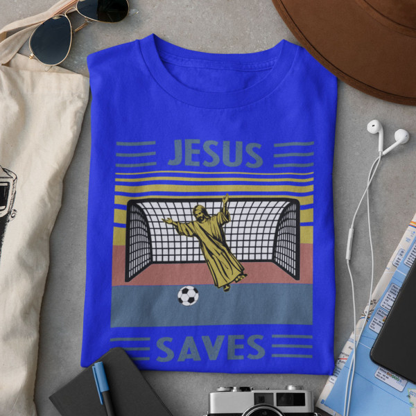 T-krekls "Jesus saves"