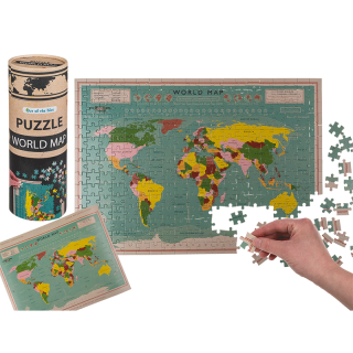 Puzle "Pasaules karte", 300 gabaliņi