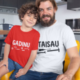 T-kreklu komplekts tētim un bērnam "Sataisu - salauzu