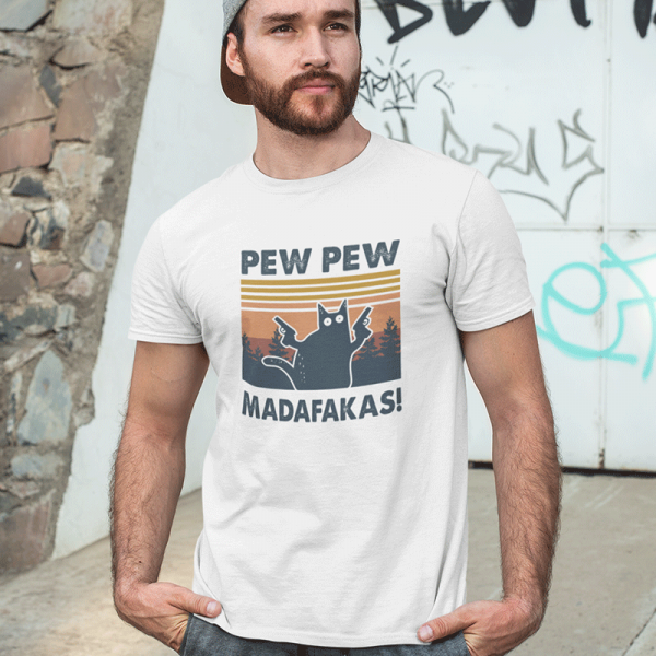 T-krekls "Pew pew madafakas"