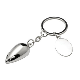 Atslēgu piekariņš "Pelīte" (ar iespēju iegravēt par papildus samaksu)