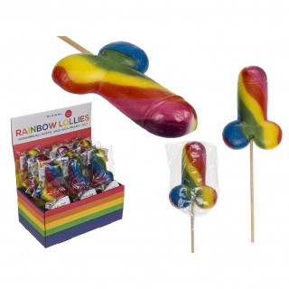 Konfekte uz kociņa "Rainbow lolly"