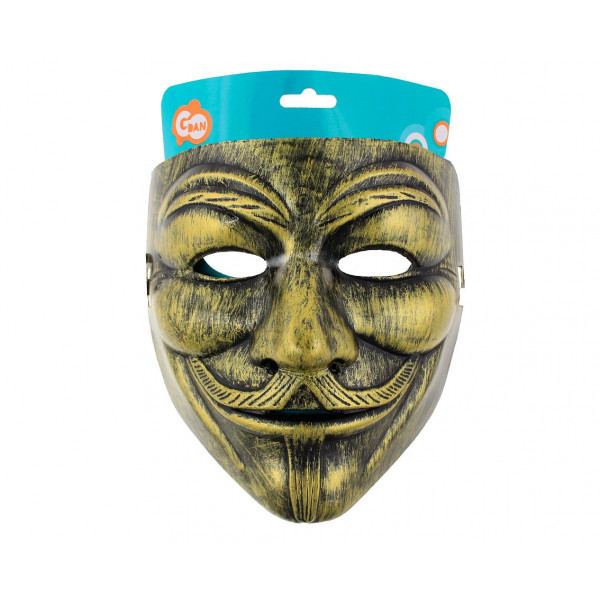 Bronzas krāsas maska "Vendetta"