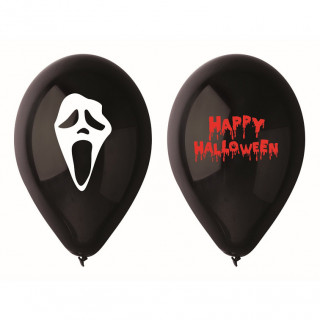 Ballīšu baloni "Scary Halloween" (5gb.)