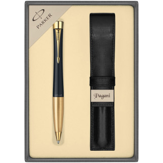 PARKER pildspalva "URBAN MUTED BLACK GT"  dāvanu kastītē ar ieliktni