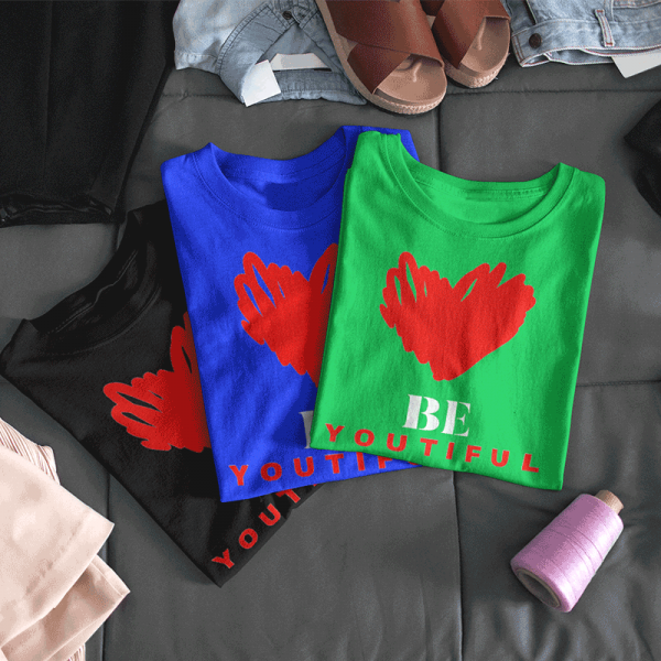 Sieviešu t-krekls "Be Youtiful"