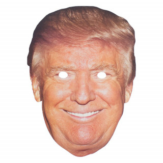 Papīra maska ​​"Donald Trump"