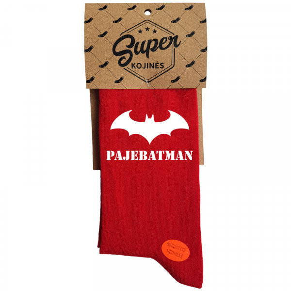 Zeķes "Pajebatman"