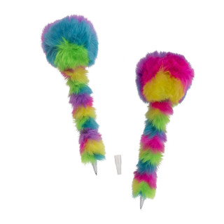Pildspalva "Rainbow Pom Pom"