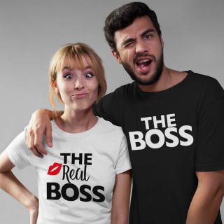 T-kreklu komplekts "The Boss couple"