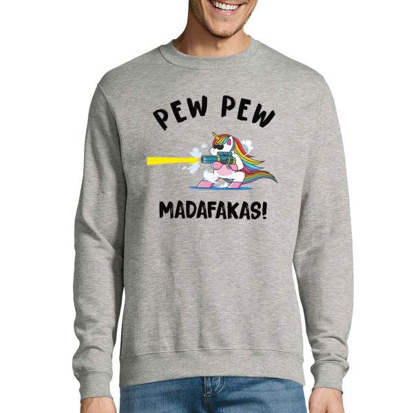 Džemperis "Pew Pew Vienradzis" (bez kapuces)