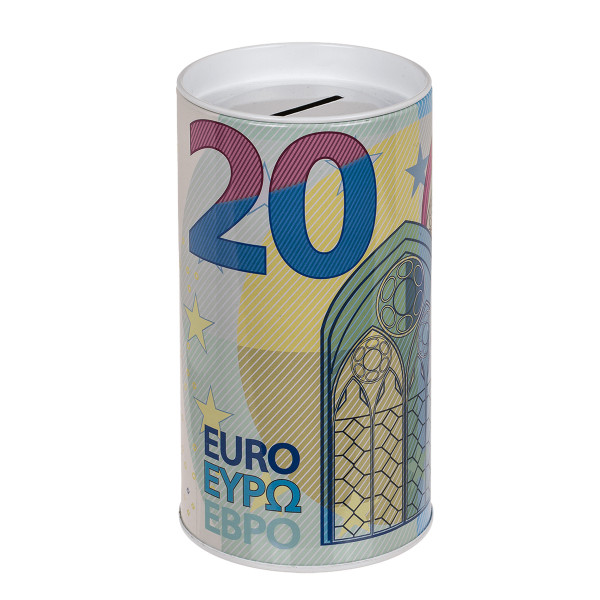 Metāla krājkasīte "Eiro"
