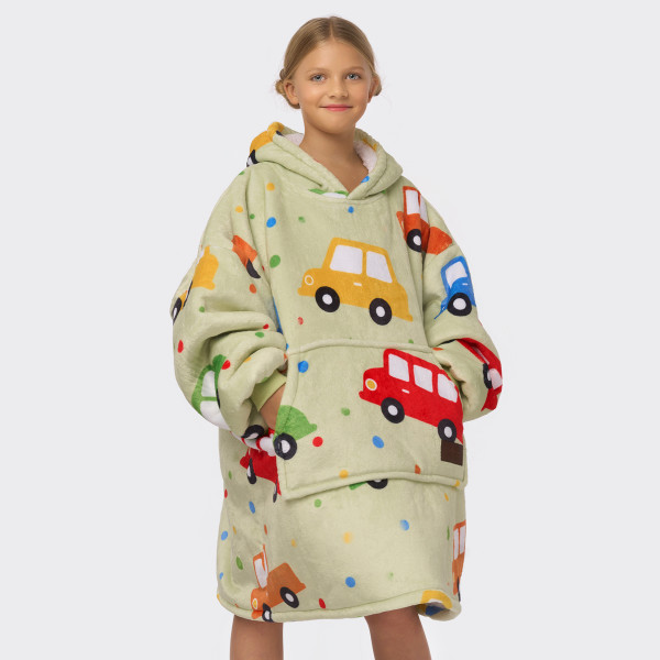 Bērnu BARAMOOR džemperis - pleds "Cars"