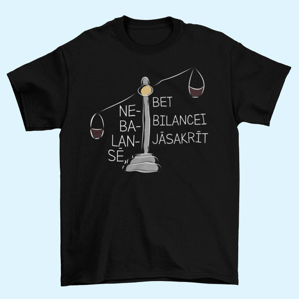 T-krekls "Grāmatveža bilance"