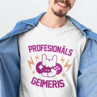 T-krekls "Profesionāls geimeris"