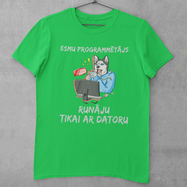 T-krekls "Es esmu programmētājs"