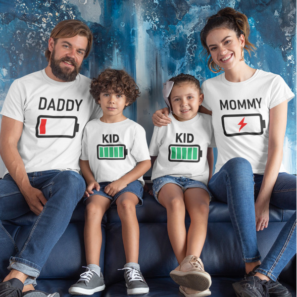 Sieviešu T-krekls "Batterija - Mommy"