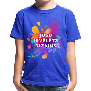 Bērnu T-krekls ar Jūsu izvēlētu dizainu