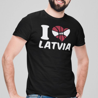 T-krekls "I love Latvia"