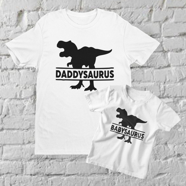 T-kreklu komplekts "Dinozauri"