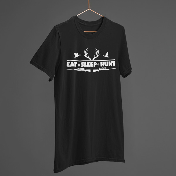 T-krekls "Eat, sleep, hunt"