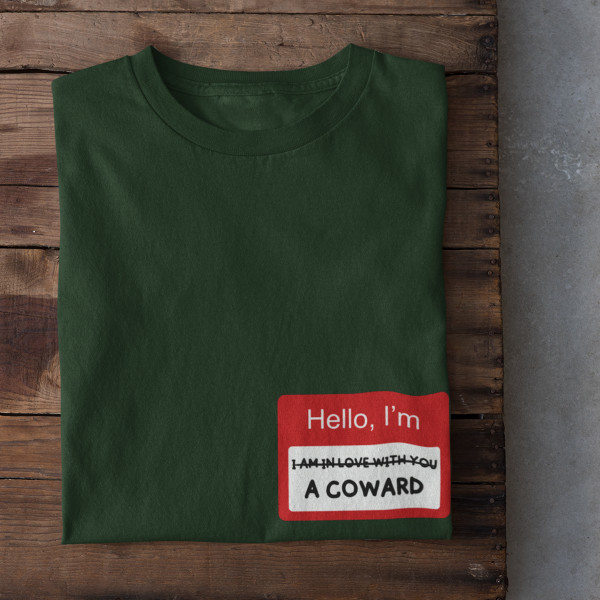 T-krekls "I'm a coward"