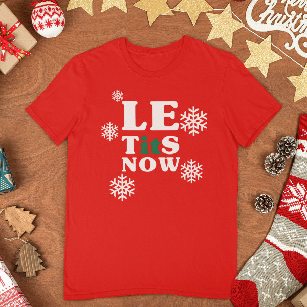 T-krekls "Let it snow"