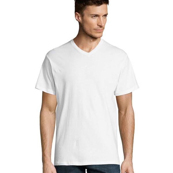 T-krekls ar V veida izgriezumu bez apdrukas
