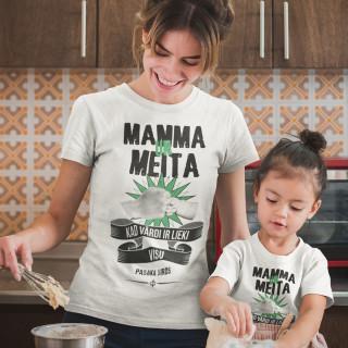 T-kreklu komplekts mammai un meitai "Māte un meita"