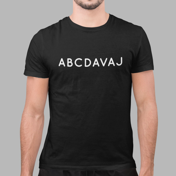 T-krekls "ABCDavaj"