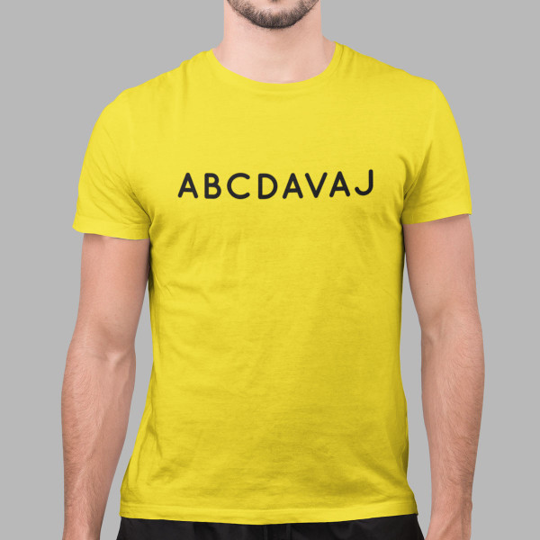 T-krekls "ABCDavaj"