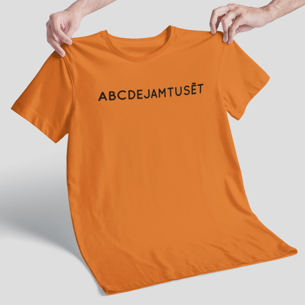 T-krekls "ABCDEjamTusēt"