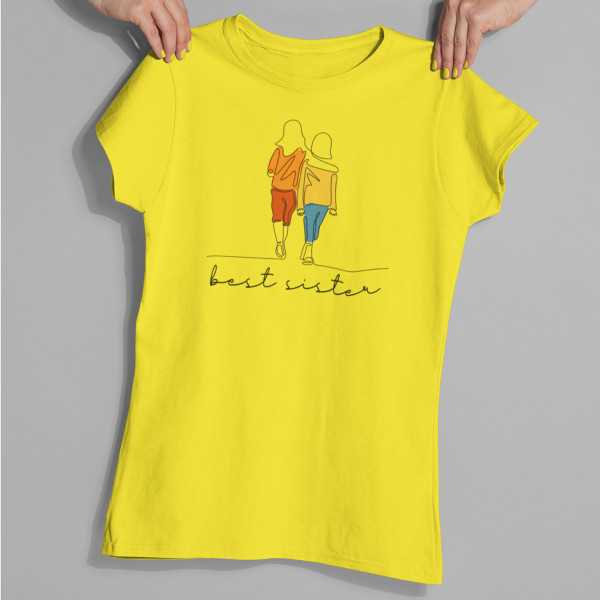 Sieviešu t-krekls "Best sister"