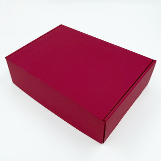 Premium dāvanu kastīte, tumši sarkana 305x215x85mm