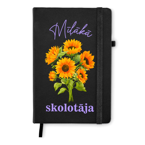 A5 piezīmju bloknots "Mīļākā skolotāja"