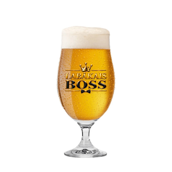 Alus glāze "Labākais boss" (620ml)