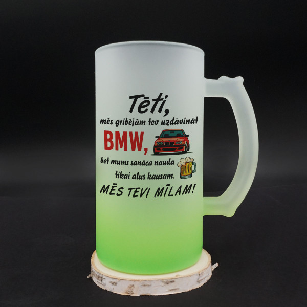 Alus kauss "Gribējām tev uzdāvināt BMW"