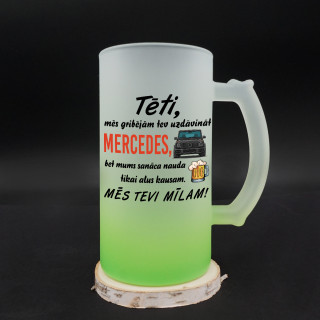 Alus kauss "Gribējām tev uzdāvināt Mercedes"