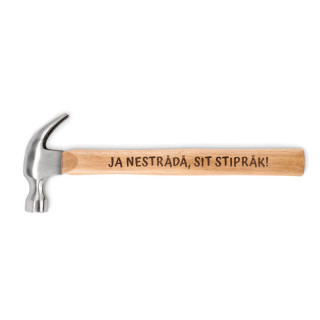 Āmurs ar koka rokturi "Ja nestrādā, sit stiprāk!"