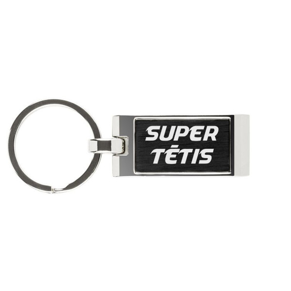 Atslēgu piekariņš ar gravējumu "Super tētis"