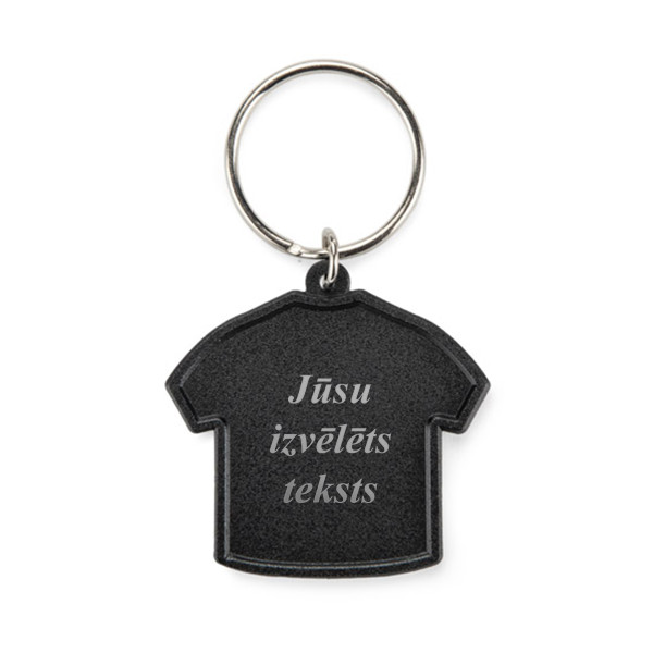 Atslēgu piekariņš "T-shirt" (ar iespēju iegravēt par papildu maksu)