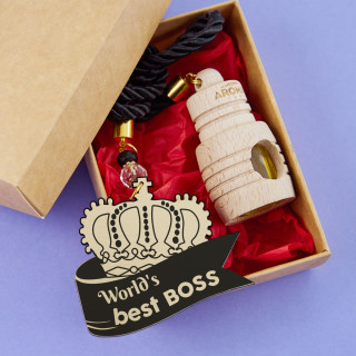 Automašīnas atsvaidzinātājs "World's best boss"