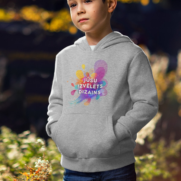 Bērnu džemperis ar Jūsu izvēlētu dizainu